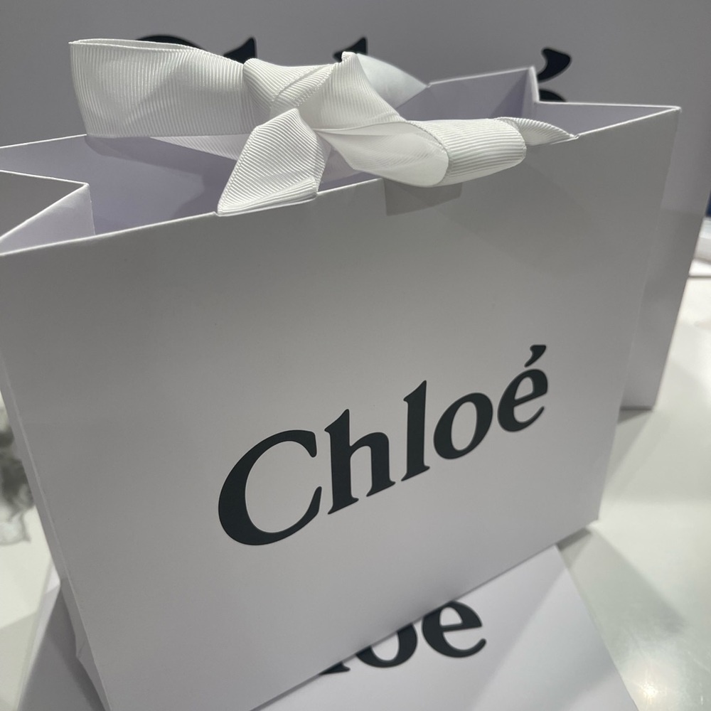 Chloé paper bag gift bag